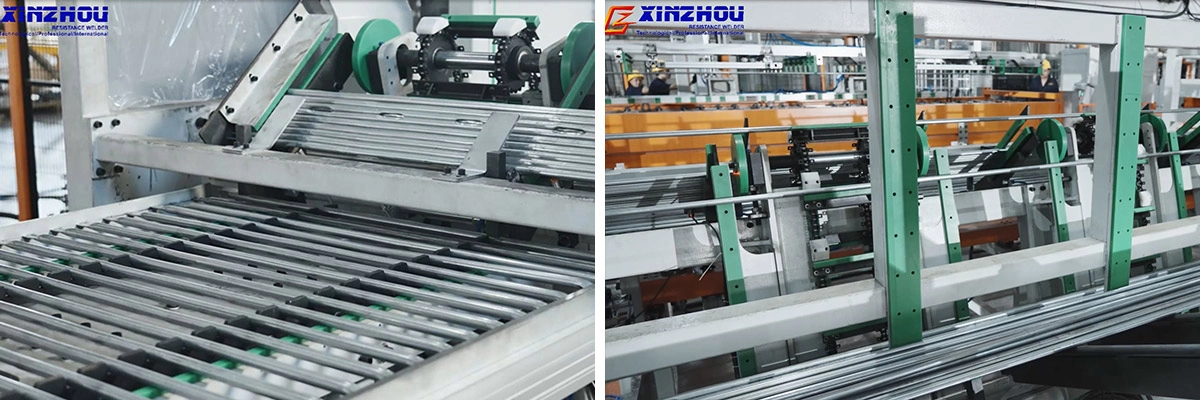 ibc tube feeding machine