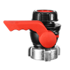 Xinzhou Manual Ball Valve with EPDM Gasket DN50x80MM S60X6 2'' Thread IBC Adapter OEM Supported General Application Container Tank