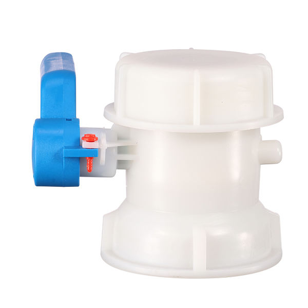 Xinzhou DN80 IBC Butterfly Valve for 1000L Tote Tank HDPE Plastic Water Tank Drain Adapter Outlet Valve