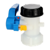 Xinzhou HT Coupling 62mm 75mm 80mm IBC Butterfly Valve Manufacture IBC Valve for IBC Tank