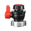Xinzhou Manual Plastic Ball Valve EPDM Gasket DN50*75MM S60x6 Thread IBC Adapter OEM Supported General Application Low Temperature IBC