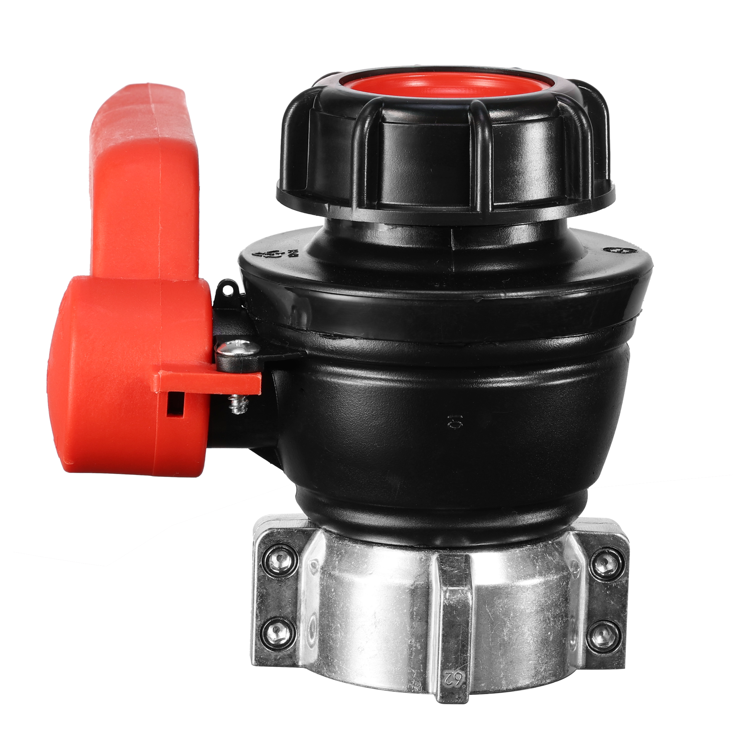 Xinzhou Plastic Ball Valve EPDM Gasket DN50*62MM S60x6 Thread IBC Adapter Supported for General Application Low Temperature IBC