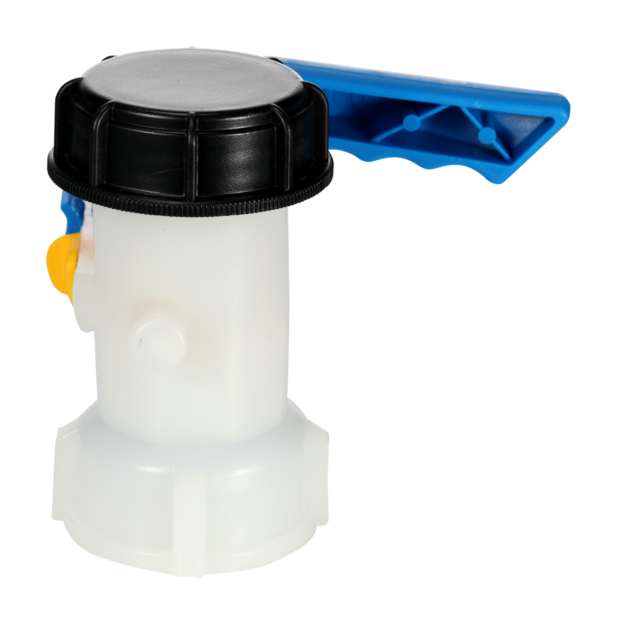 Xinzhou DN40 IBC Valve S60X6 Thread DN40x62mm Compact Flow Control for Water And Chemical Transfer