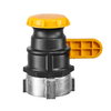 Xinzhou DN50x75mm IBC Tank Ball Valve with NPT Thread And EPDM Gasket - 2 Inch Plastic Outlet Valve for Water Totes