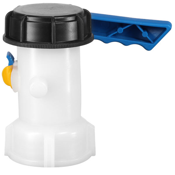 Xinzhou Ibc Valve DN40x62mm or DN50x75mm butterfly Valve for IBC tank IBC Container