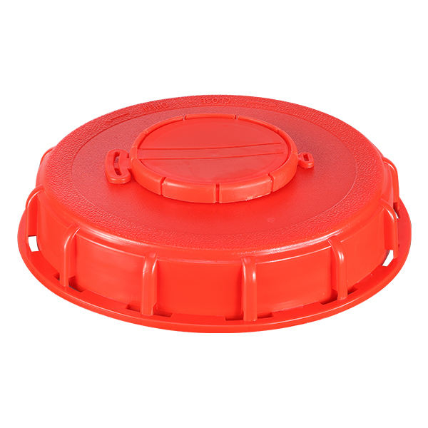 Xinzhou 155mm 6-inch Red HDPE Injection-Molded IBC Tank Lid/Cap Smooth Breathable Cover Blowhole Pneumostome Pipe Fittings Dust Cover