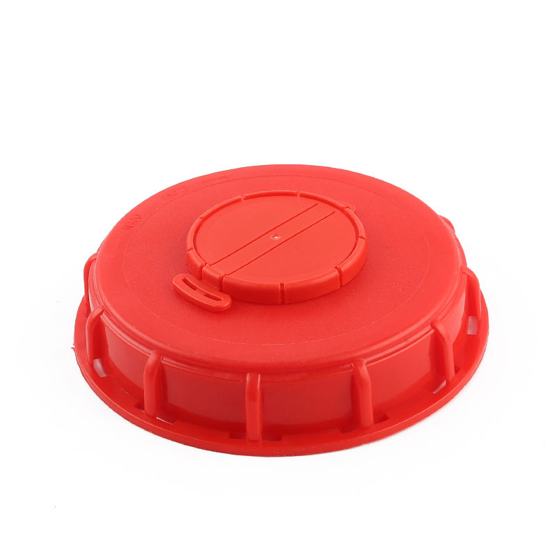 Xinzhou HT Red Plastic IBC Tank Lid/Cap Breathing Cover with Blowhole Pneumostome for Pipe Fittings 6 Inch IBC Dust Cover