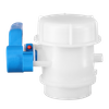 Xinzhou Plastic Coupling DN80 IBC Butterfly Valve Welding Model CTBTBALL-04 for IBC Containers Tanks Zhejiang