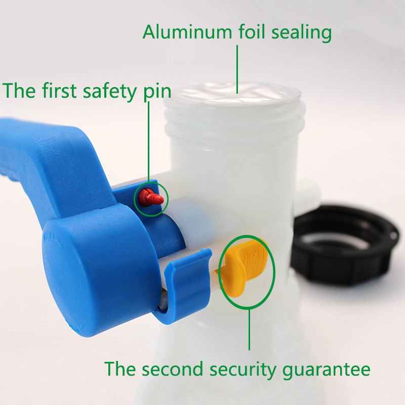 DN40 IBC Valve S60X6 Thread DN40x62mm Compact Flow Control for Water And Chemical Transfer