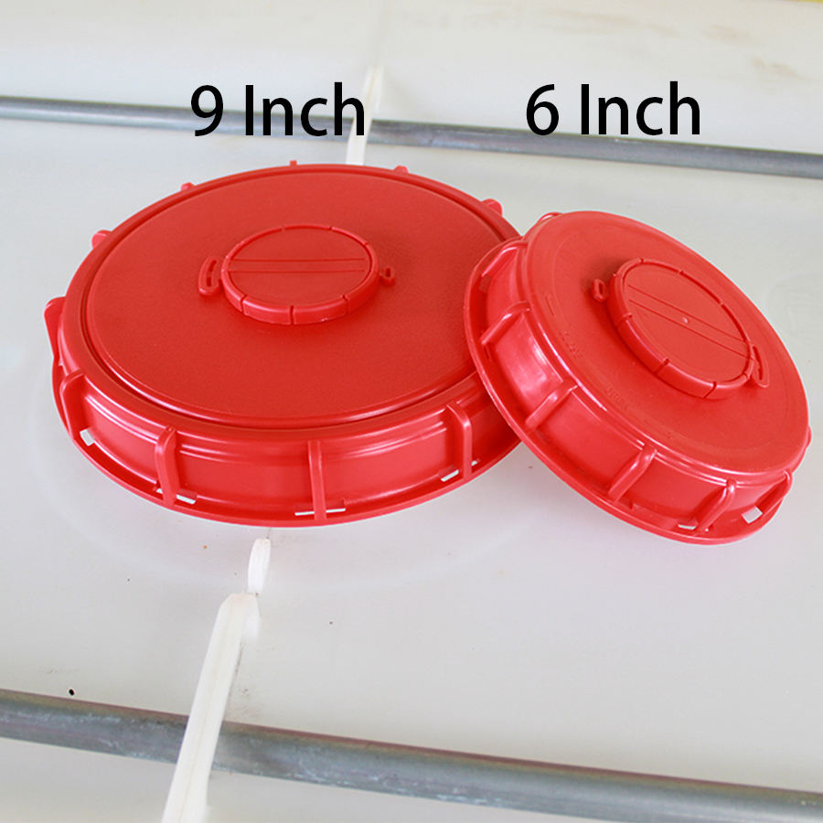 Xinzhou 1000L IBC Tank Vent Caps 6" 163mm 2" Breath Hole Buttress Thread Screw Cap Plastic CE Certified Custom Color