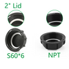 Xinzhou High Quality S60x 6 DN50 IBC Tank Adapter 2\" Cover for IBC Cap & Dust Cover Pipe Fittings