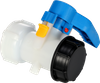 Xinzhou HT Coupling 62mm 75mm 80mm IBC Butterfly Valve Manufacture IBC Valve for IBC Tank