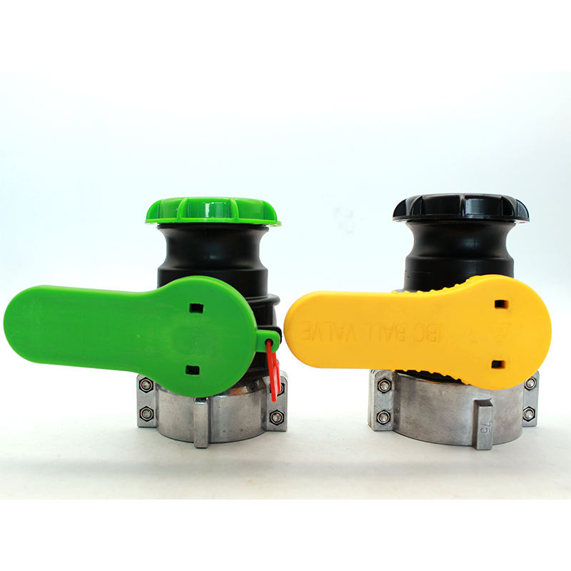 Xinzhou Heavy Duty Chemical IBC Valve With FKM/EPDM Gasket DN50x62mm NPT Male Thread Ball Valve for Acid And Alkali Liquid Discharge