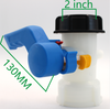 DN40 IBC Valve S60X6 Thread DN40x62mm Compact Flow Control for Water And Chemical Transfer