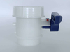 Xinzhou IBC Container Water Tank Welded Butterfly Valve DN80 Adapter Ibc Tank Fittings With TPV Gasket Inside Butterfly Valve