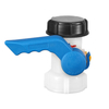 Xinzhou IBC Tank 62mm Butterfly Valve DN40 Adapter Connectoribc Ibc Tank Fittings With TPV Gasket Inside IBC Butterfly Valve