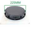 Xinzhou 225MM Solid Injection-Molded IBC Tank Lid/Cap with Gasket Female/Male Connection for IBC Containers OEM Customization Supported