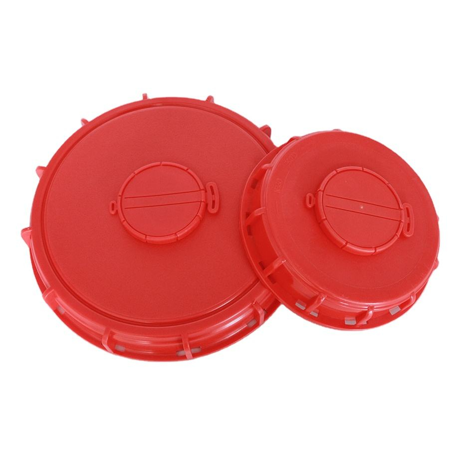 Xinzhou Heavy Duty Gallon IBC Tank Lids PP/PE Vented Water Cube Liquid Tote CE Certified Threaded Buttress Connection Custom Color
