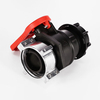 Xinzhou PP Ball Valve Manual OEM with PTFE Gasket DN50*75MM S60x6MM Thread IBC Adapter Supported General Application Container Tank