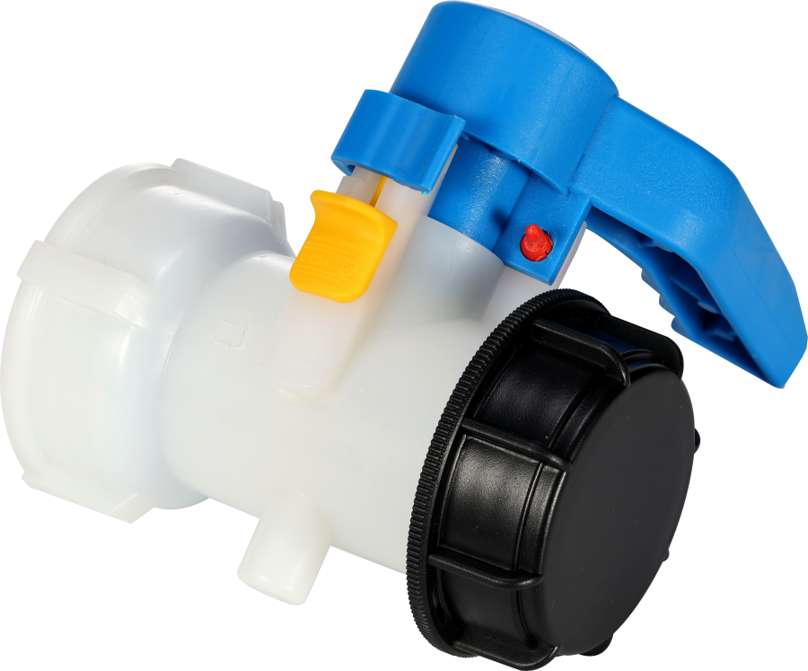 Xinzhou DN40 IBC Valve S60X6 Thread DN40x62mm Compact Flow Control for Water And Chemical Transfer