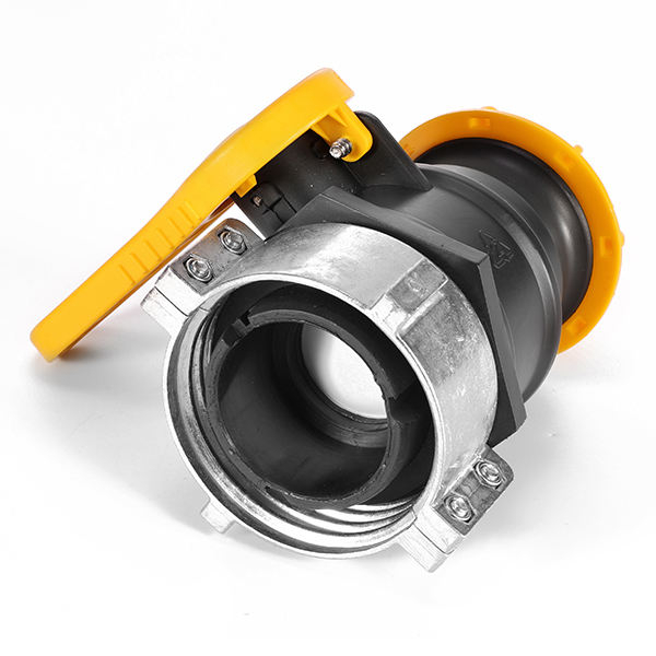Xinzhou DN50x75mm IBC Tank Ball Valve with NPT Thread And EPDM Gasket - 2 Inch Plastic Outlet Valve for Water Totes