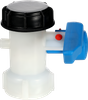 Xinzhou HT Coupling 62mm 75mm 80mm IBC Butterfly Valve Manufacture IBC Valve for IBC Tank