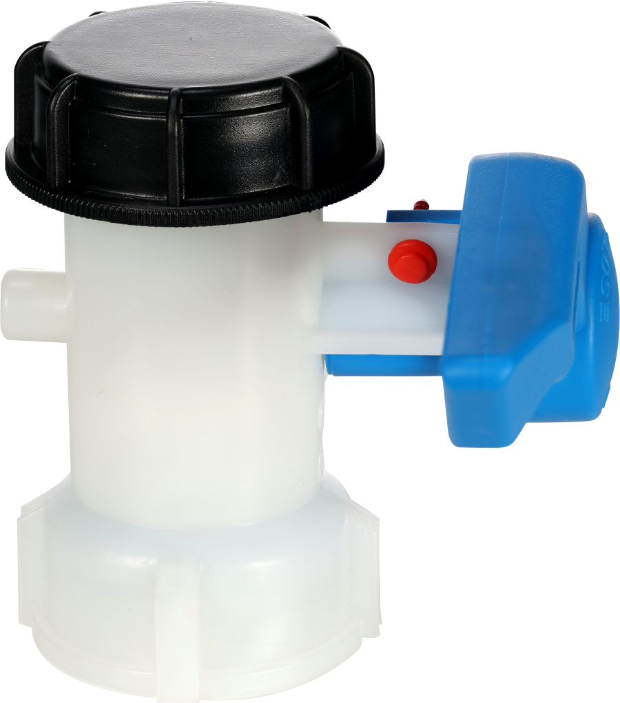 Xinzhou HT Coupling 62mm 75mm 80mm IBC Butterfly Valve Manufacture IBC Valve for IBC Tank
