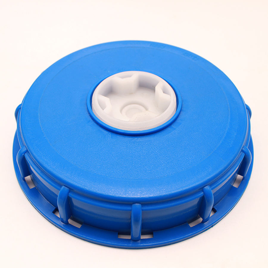 Xinzhou 1000L IBC Water tank 150mm Diameter Plastic Cap 6 Inch IBC Tank Lid with Unvent NPT Thread for Pipe IBC Dust Cover