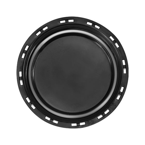 Xinzhou High Strength 155mm Black HDPE IBC Tank Lid Cover Smooth Surface Cap