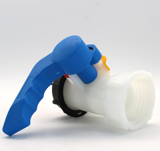Xinzhou IBC Tank 62mm Butterfly Valve DN40 Adapter Connectoribc Ibc Tank Fittings With TPV Gasket Inside IBC Butterfly Valve
