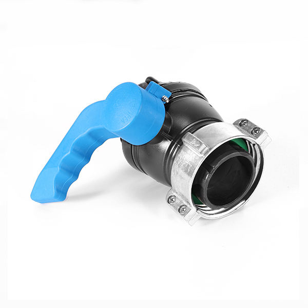 Xinzhou Manual Plastic Ball Valve FKM Gasket DN50*75MM S60x6 Thread IBC Adapter OEM Supported General Application Low Temperature IBC