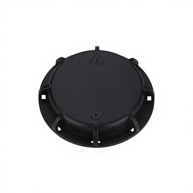 2" Polyethylene Food Grade Smooth Surface IBC Fine Thread NPT Cap for Agricultural Irrigation Tank And Pipe Fittings