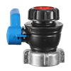 Xinzhou Manual Plastic Ball Valve FKM Gasket DN50*75MM S60x6 Thread IBC Adapter OEM Supported General Application Low Temperature IBC
