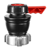 Xinzhou Manual Plastic Ball Valve EPDM Gasket DN50*75MM S60x6 Thread IBC Adapter OEM Supported General Application Low Temperature IBC