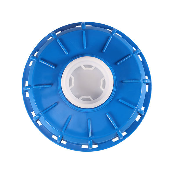 Xinzhou 155MM Blue Plastic IBC Tank Lid/Cap Breathing Cover Blowhole Pneumostome Female Connection Injection Molded Smooth Pipe Fittings