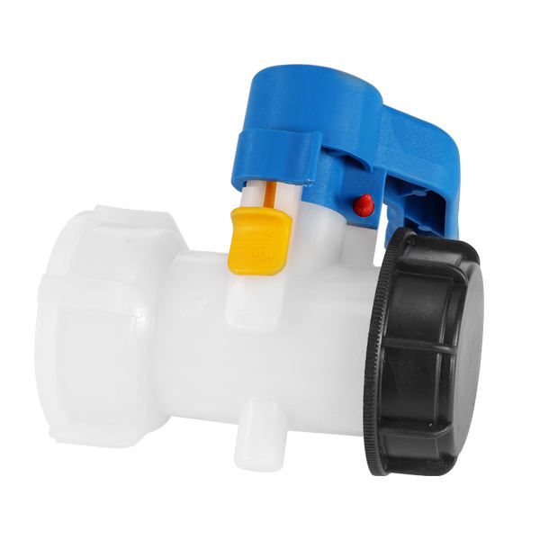 Xinzhou Ibc Valve DN40x62mm or DN50x75mm butterfly Valve for IBC tank IBC Container