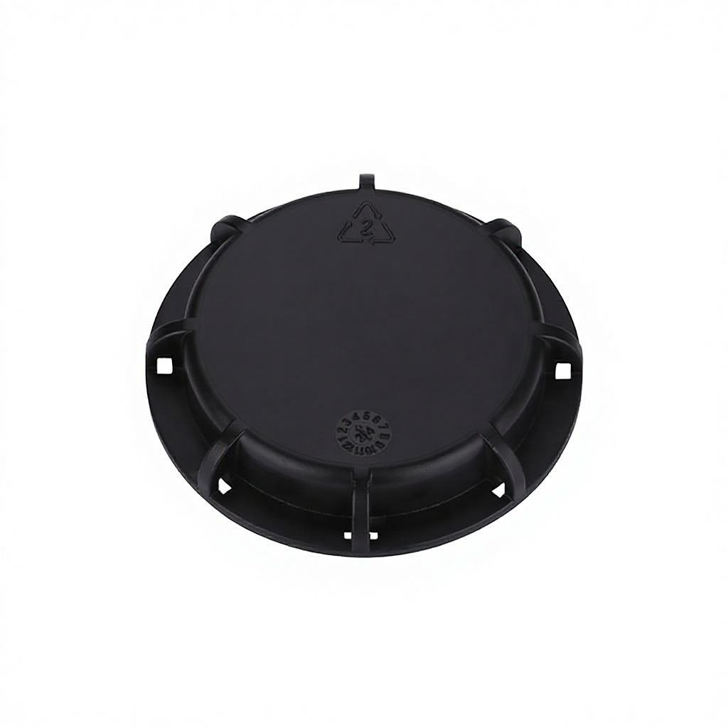 Xinzhou 2" Polyethylene Smooth Surface Agricultural Irrigation NPT Thread Cap for Tank And Pipe Fittings
