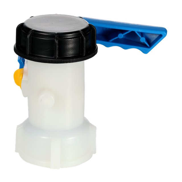 Xinzhou HT Coupling 62mm 75mm 80mm IBC Butterfly Valve Manufacture IBC Valve for IBC Tank