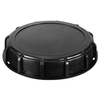 Xinzhou High Strength 155mm Black HDPE IBC Tank Lid Cover Smooth Surface Cap