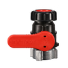Xinzhou PP Ball Valve Manual OEM with PTFE Gasket DN50*75MM S60x6MM Thread IBC Adapter Supported General Application Container Tank