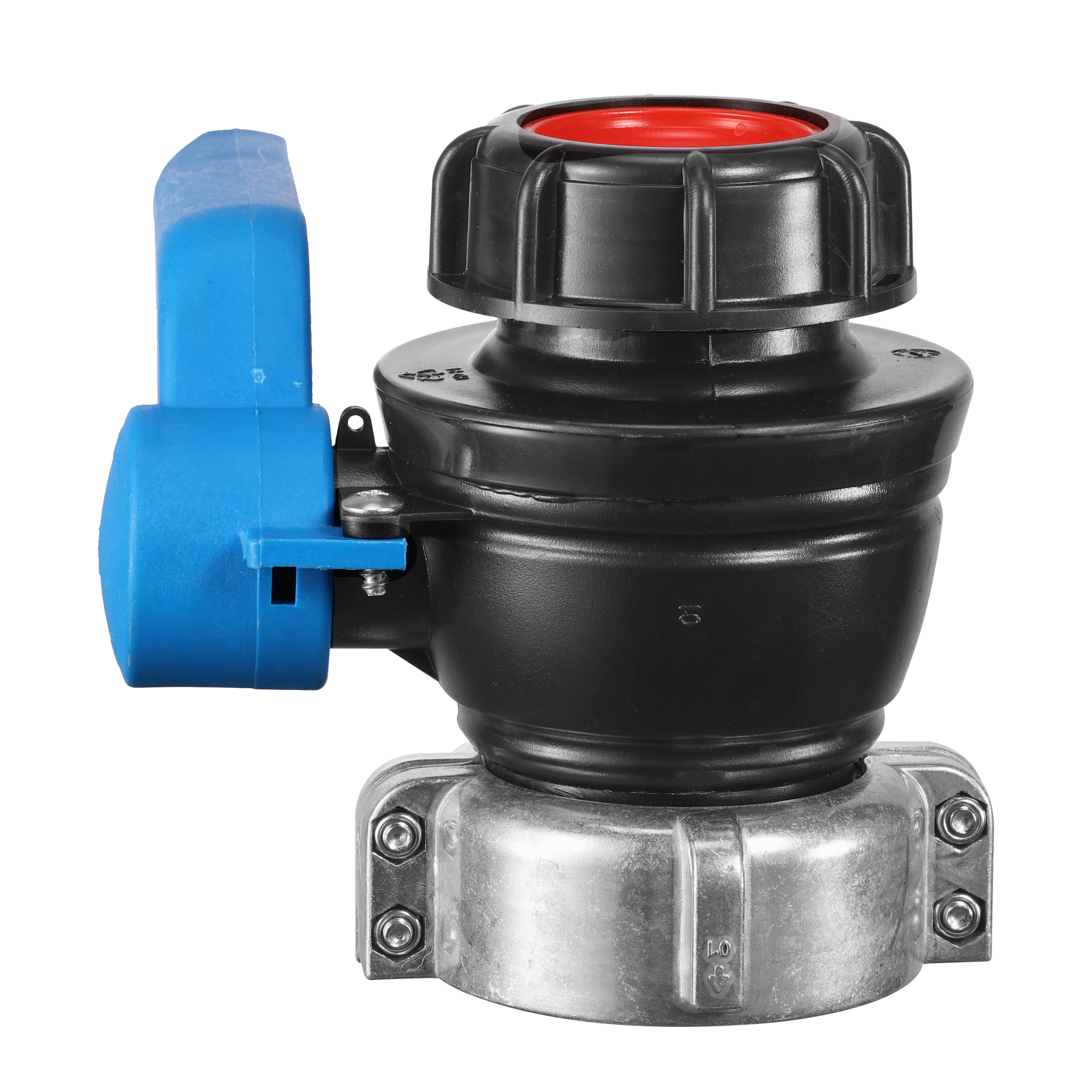 Xinzhou Manual Plastic Ball Valve FKM Gasket DN50*80MM S60x6 Thread IBC Adapter OEM Supported General Application Low Temperature