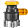 Xinzhou IBC Container Water Tank Ball Valve NPT Thread DN40 Adapter Ibc Tank Fittings With PTFE Gasket Inside Ibc Ball Valve