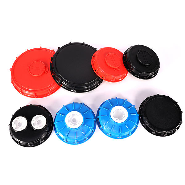 Xinzhou 155MM Blue Plastic IBC Tank Lid/Cap Breathing Cover Blowhole Pneumostome Female Connection Injection Molded Smooth Pipe Fittings