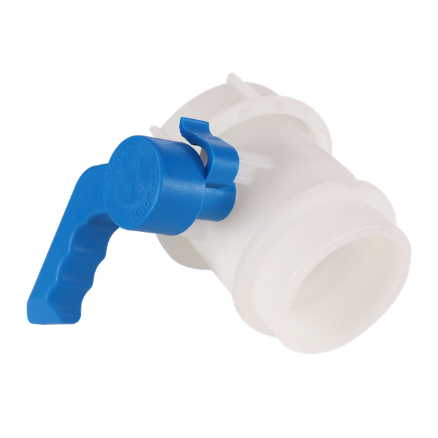 Xinzhou Plastic Coupling DN80 IBC Butterfly Valve Welding Model CTBTBALL-04 for IBC Containers Tanks Zhejiang