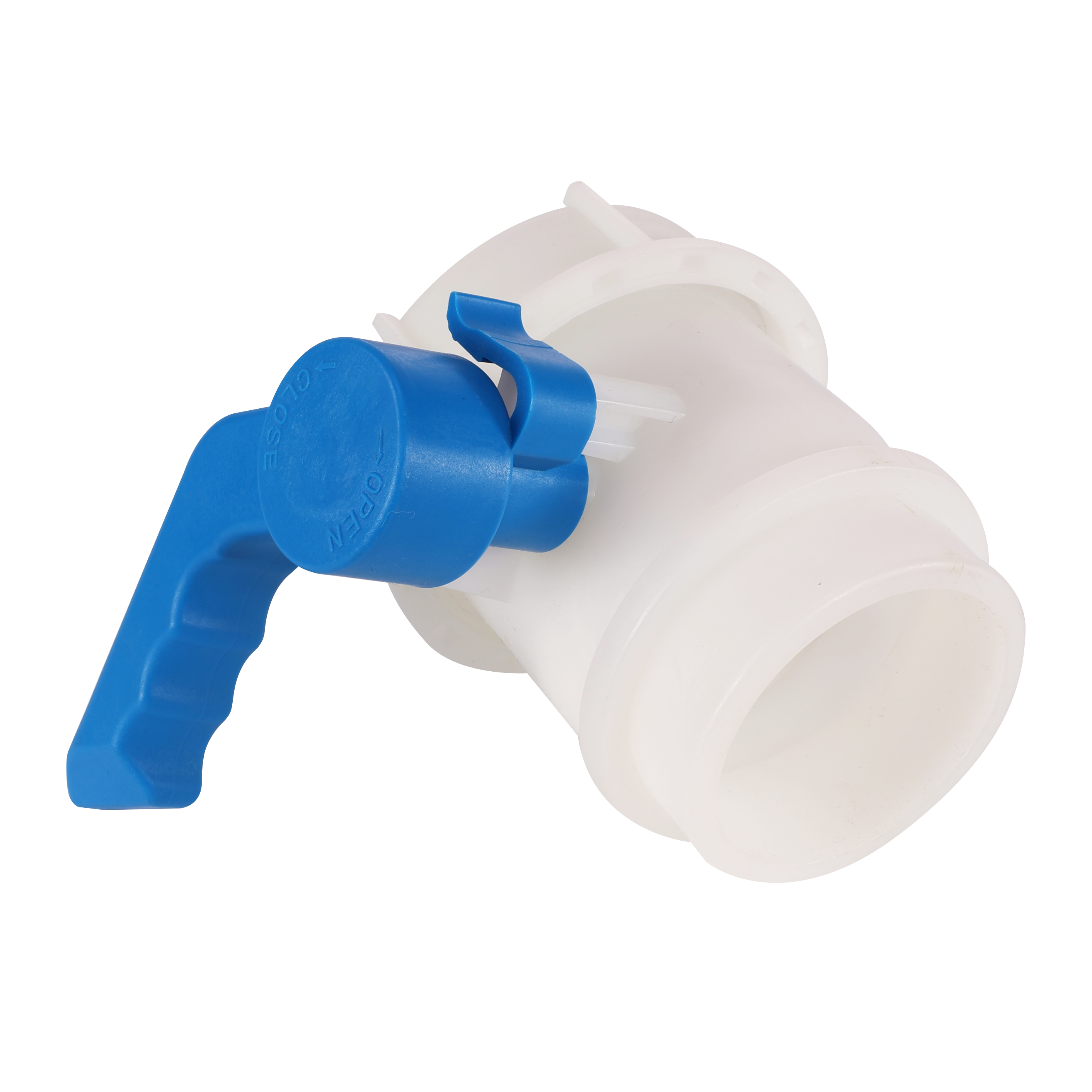 Xinzhou Plastic Coupling DN80 IBC Butterfly Valve Welding Model CTBTBALL-04 for IBC Containers Tanks Zhejiang