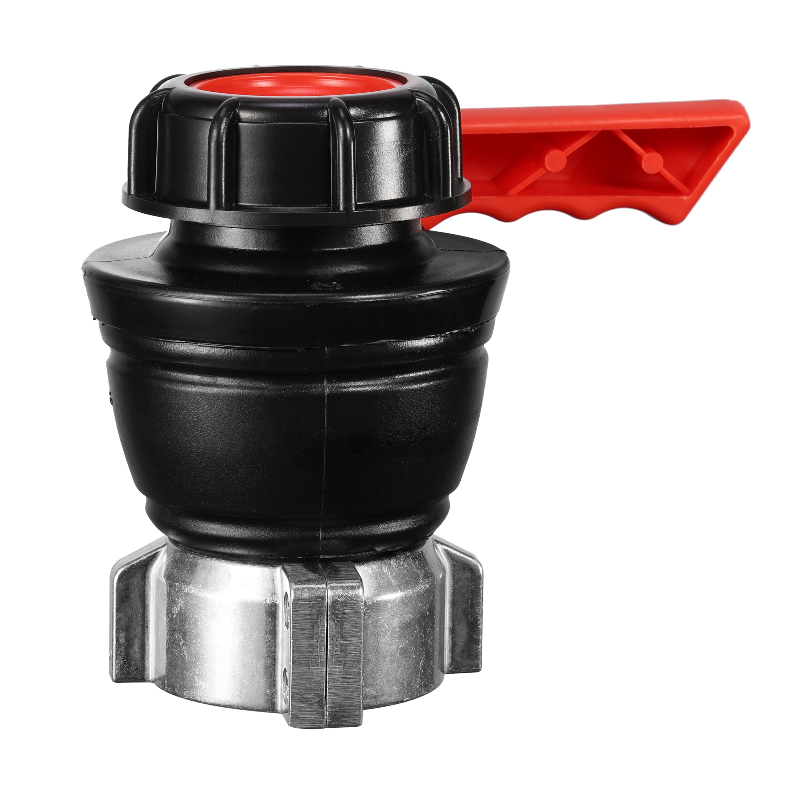 Xinzhou Plastic Ball Valve EPDM Gasket DN50*62MM S60x6 Thread IBC Adapter Supported for General Application Low Temperature IBC