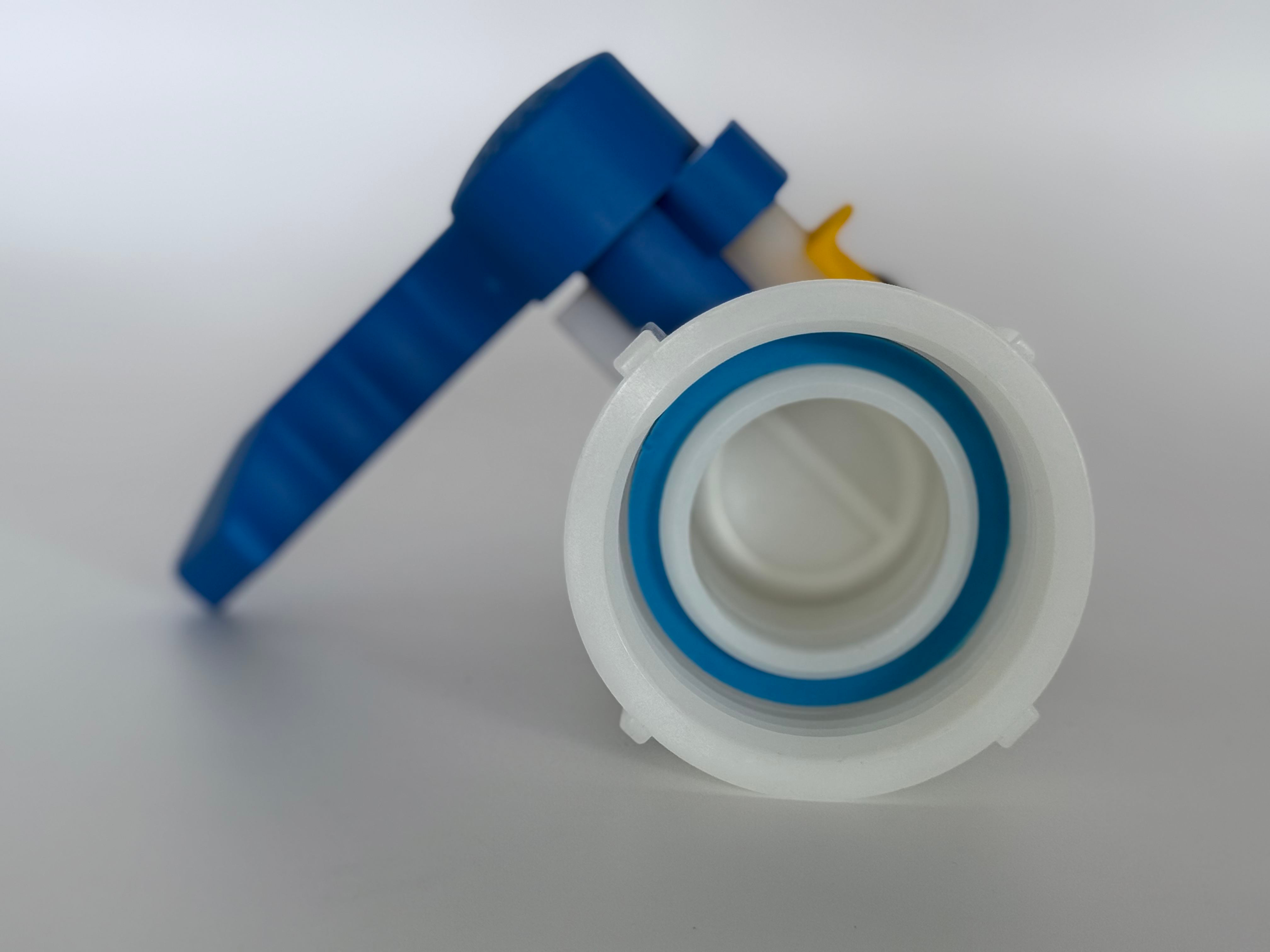 Xinzhou 75mm Butterfly Valve IBC Water Stillage Tank Replacement Tap Container 2" Outlet
