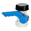 Xinzhou Ibc Valve DN40x62mm or DN50x75mm butterfly Valve for IBC tank IBC Container